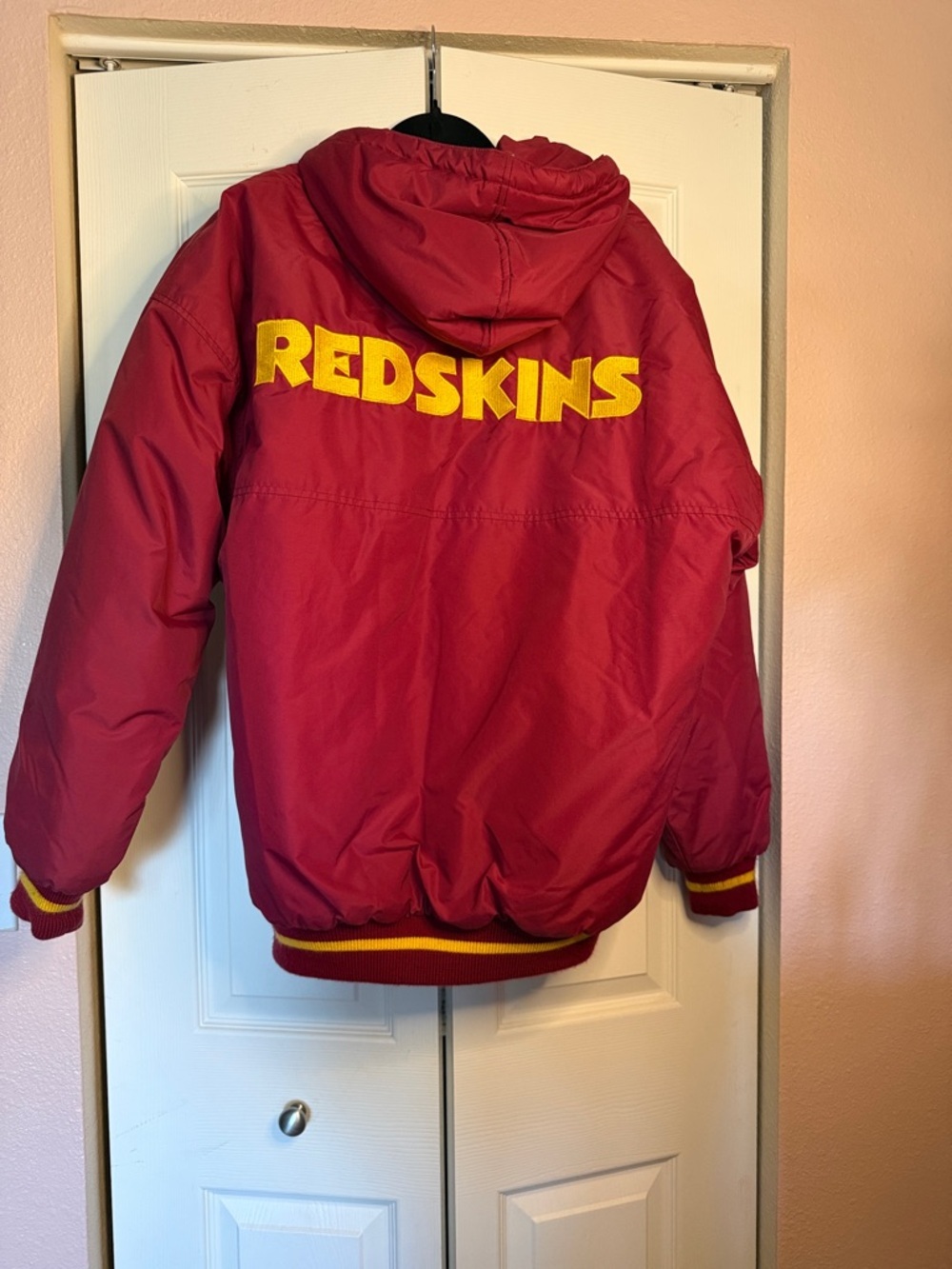 Vintage Starter Washington Redskins hooded puffer size L - Picture 6 of 9